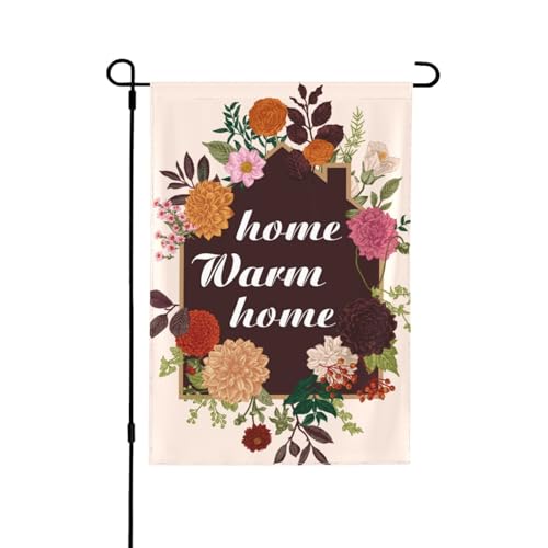 Custom Garden Flag 12x18 Double Sided Outdoor - Personalized Yard Flags for Outdoor Decoration - Add Your Own Text/Photo