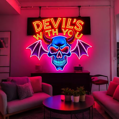 Custom Logo Neon Sign - Personalized LED Business Sign with UV Printing, Home Bar Salon Nails Beauty Company Office Wall
